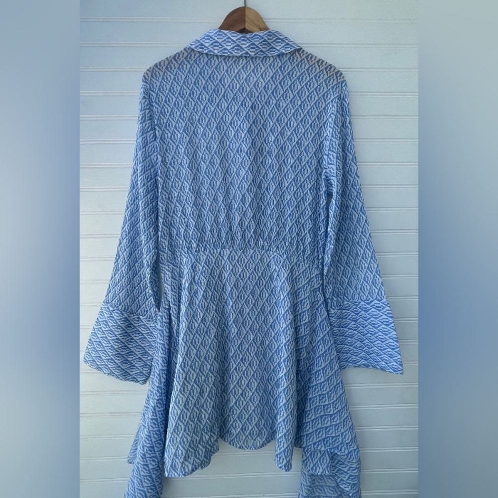 Free People Blue Mini Dress - Picture 8 of 12